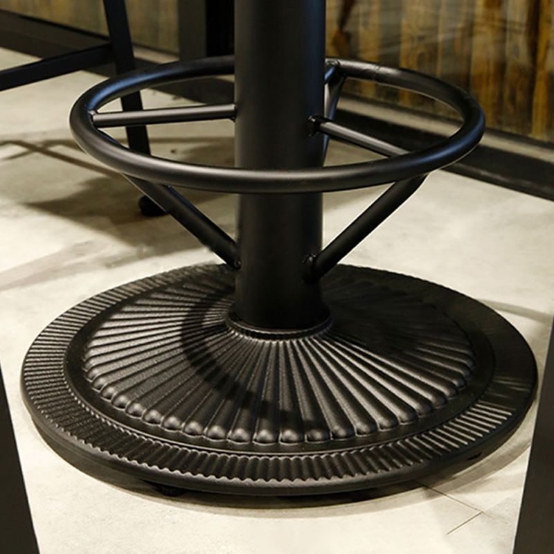 Modern Style Bar Table 1/4 Pieces Brown Colour Wood Counter Table