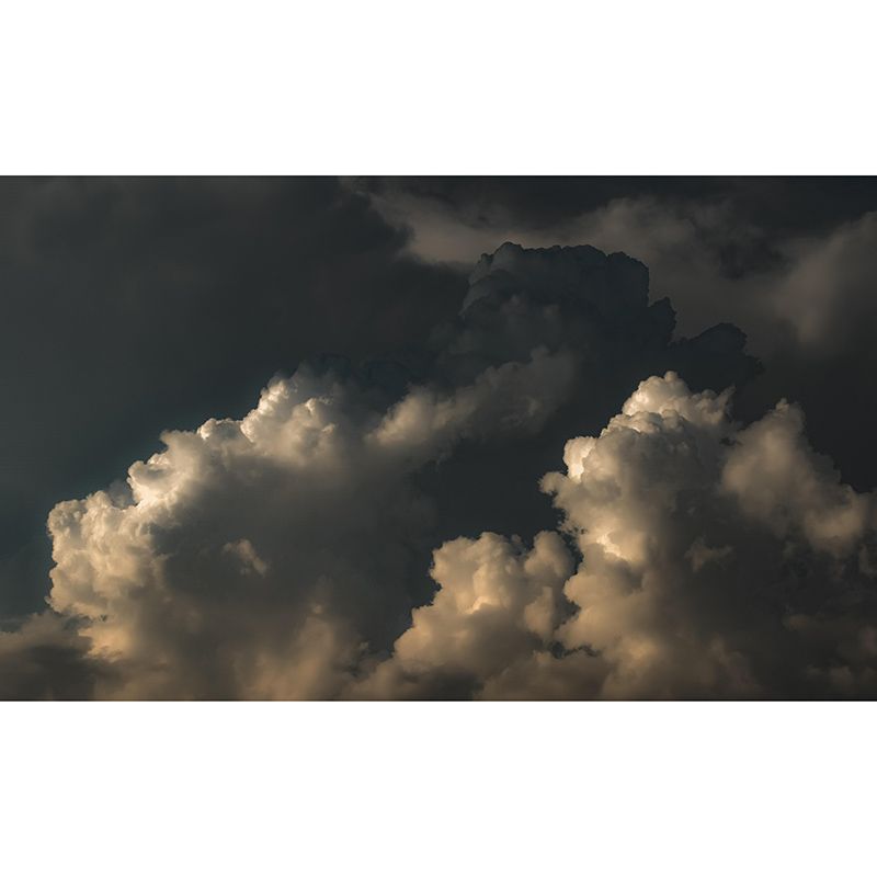 Living Room Contemporary Mildew Resistant Sky Mural Photography Wall Mural