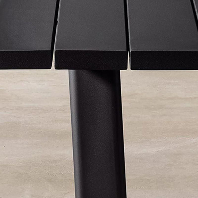 Modern Style Metal Dining Set 1/4/7 Pieces Dining Table Set for Outdoor