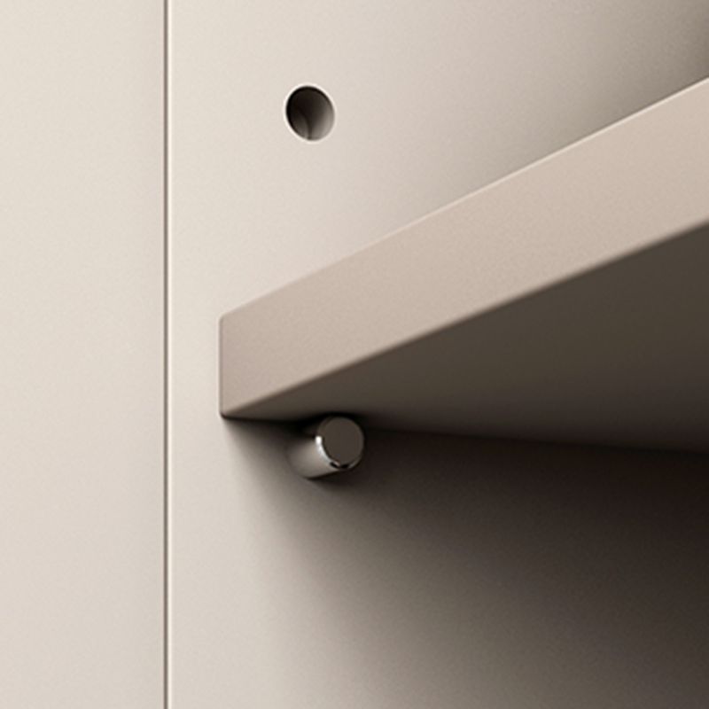 Wood Standard Bookcase Contemporary Book Shelf with Drawer Storage