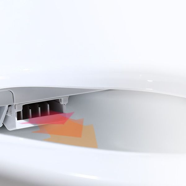 Modern 1-Piece Bidet Toilet Floor Mounted Toilet Bowl for Washroom