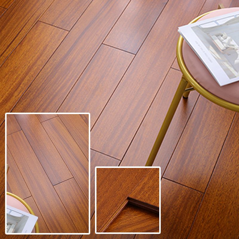 Modern Style Wood Flooring Scratch Resistant Rectangle Nail Wood Flooring