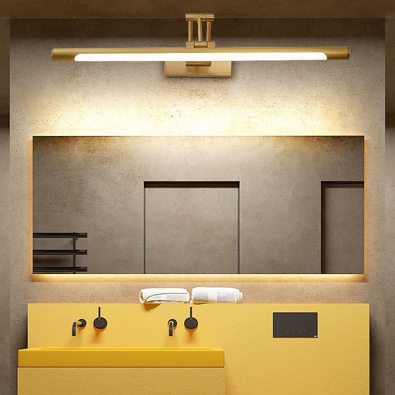 Luce stravagante in stile stravagante luce vanità lineare luce rame vanità