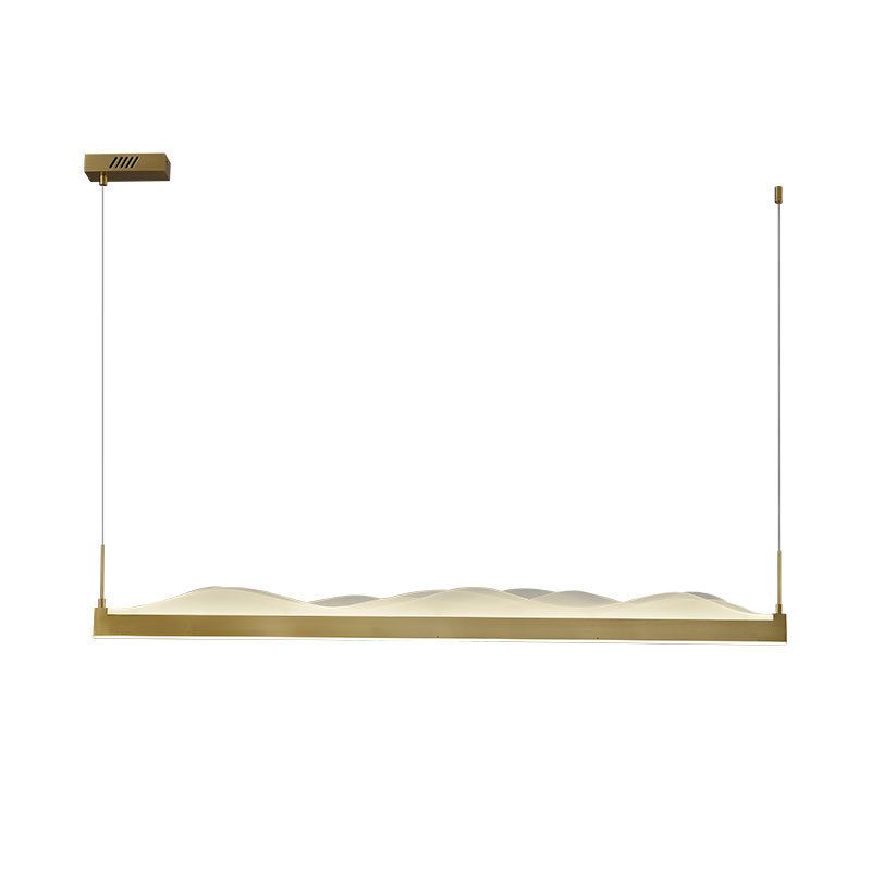 Modern Style Pendant Lighting Fixtures Gold/Black Island Lighting Ideas for Kitchen