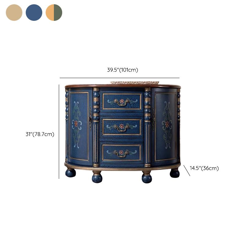 Traditional Storage Chest Dresser Solid Wood Dresser with 3/4/5 Drawers