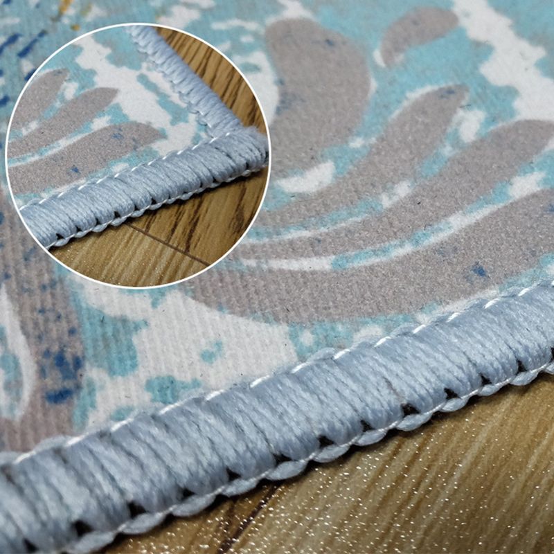 Simplicity Matrix Pattern Carpet Polyester Indoor Rug Stain Resistant Area Rug for Living Room