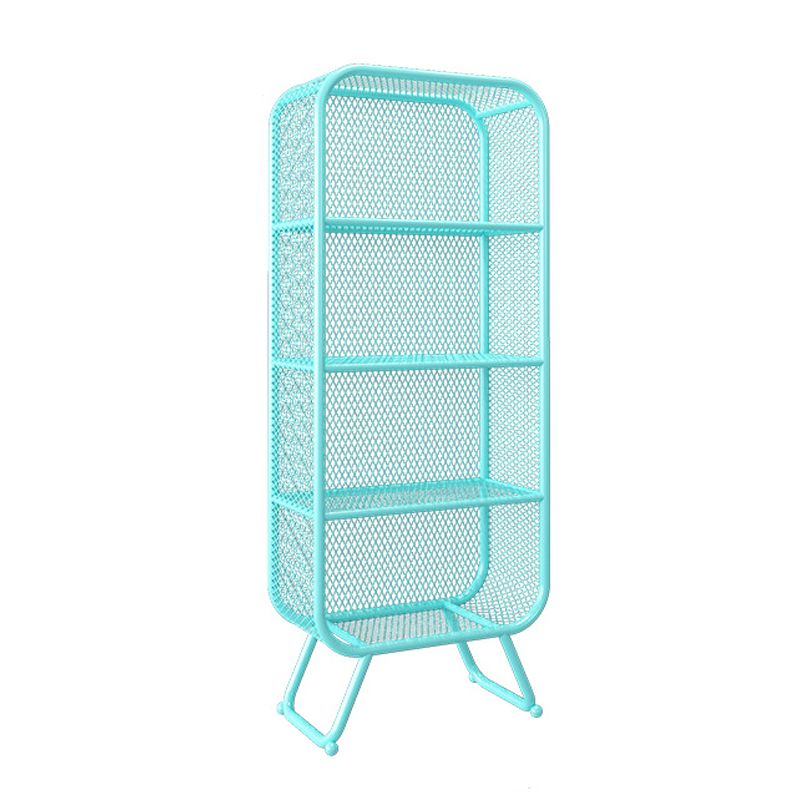 Shelves Included Bookcase Vertical Metal Bookshelf Closed Back