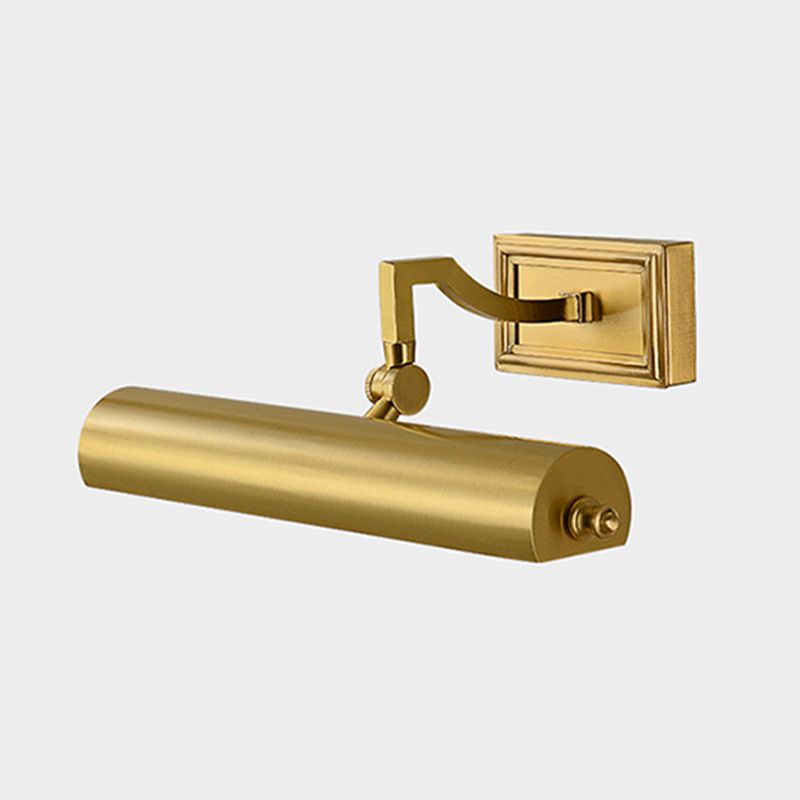 Modern Simple Copper Makeup Mirror Lamp Bathroom Nordic Mirror Light Fixture