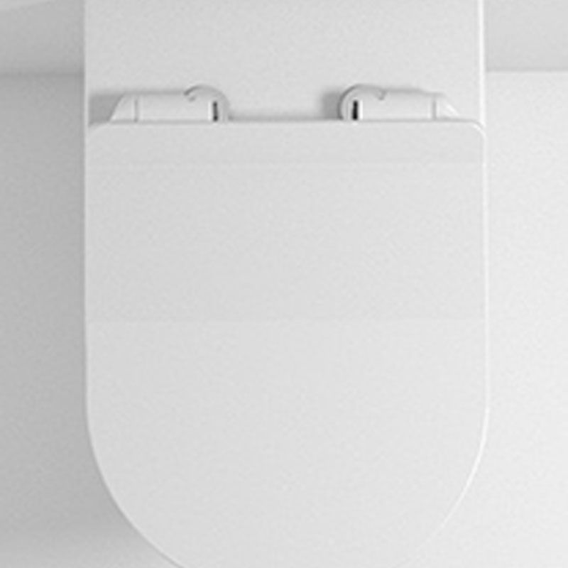One Piece Elongated Toilet Bowl 0.8/1.58 GPF Ceramics Flush Toilet for Bathroom
