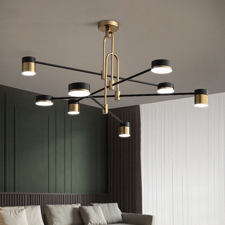 Lampada il lampadario Sputnik Light Segnalizzazione moderna Simplicità Acrilico Acrilico Illuminazione per il ristorante