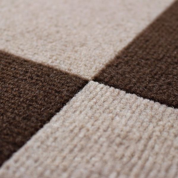 Carpet Tile Non-Skid Fade Resistant Solid Color Self-Stick Carpet Tiles Bedroom