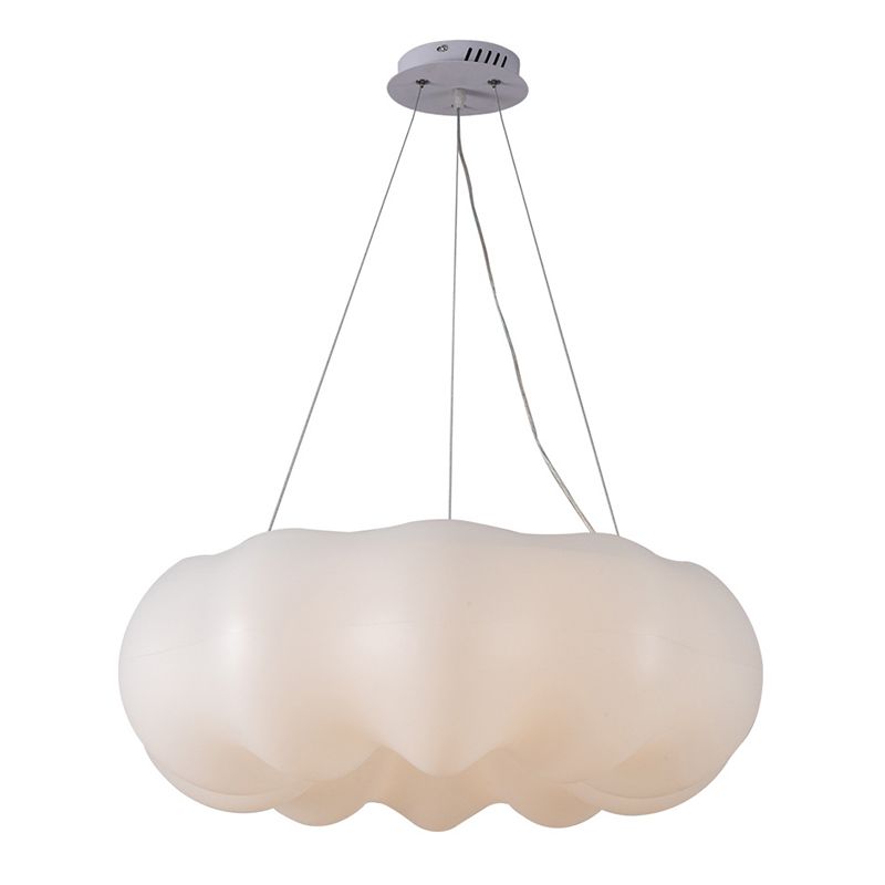 Nordic Minimalist Cloud Chandelier Lamp Resin Hanging Pendant Lights for Living Room
