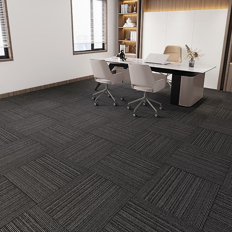 Indoor Carpet Tile Level Loop Non-Skid Carpet Tiles with Waterproof