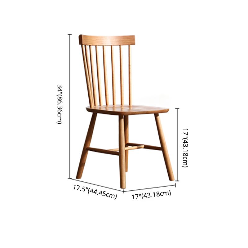 Minimalist Style Dining Table with Self-Storing Leaf Solid Wood Dining Table and Chairs for Home Use