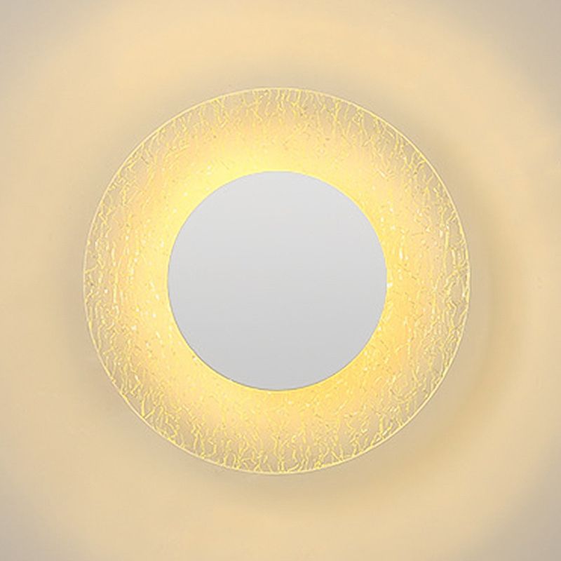 1-Light Wall Sconce Modern Style Metal Wall Lighting for Bedroom