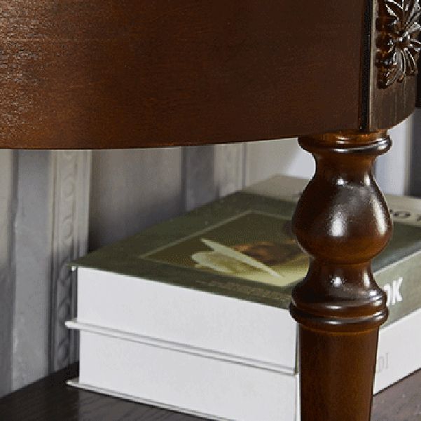 Victoria Wood Console Table Free Form Console Sofa Table for Hall