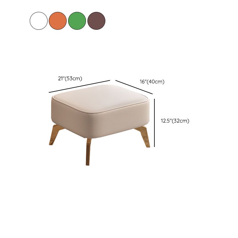 Light Luxury Leisure Modern Rocking Chair Cotton Fabric Upholstery Lazy Sofa Chair