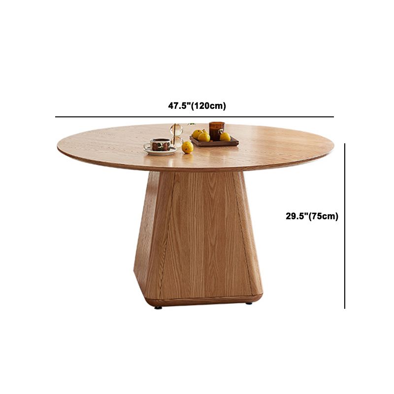 Contemporary Dining Set 1/4/5/7 Pieces Solid Wood Dining Furniture with Solid Back Chairs