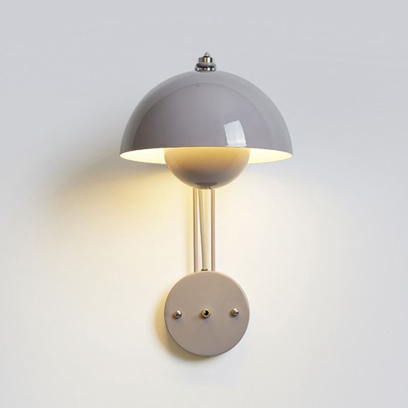 Done Shaded Wall Light Modernism Polish Finish Lighting for Home
