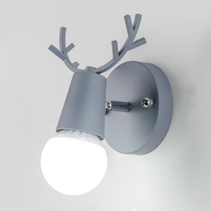 Accesorios de iluminación de pared geométrica de estilo de metal de estilo moderno 1 lámparas de pared de luz