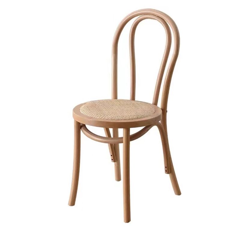 Contemporary Style Beech Wood Chairs Windsor Back Side Kitchen Dining Chair