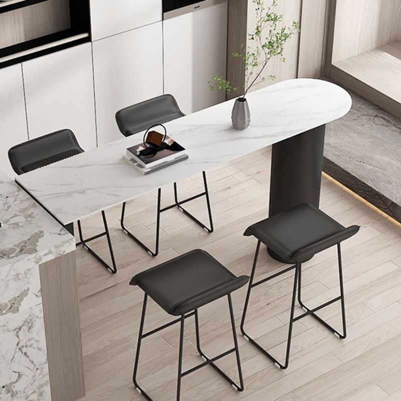 Modern Style Rectangle Bar Counter Table Stone Bar Counter Table for Home