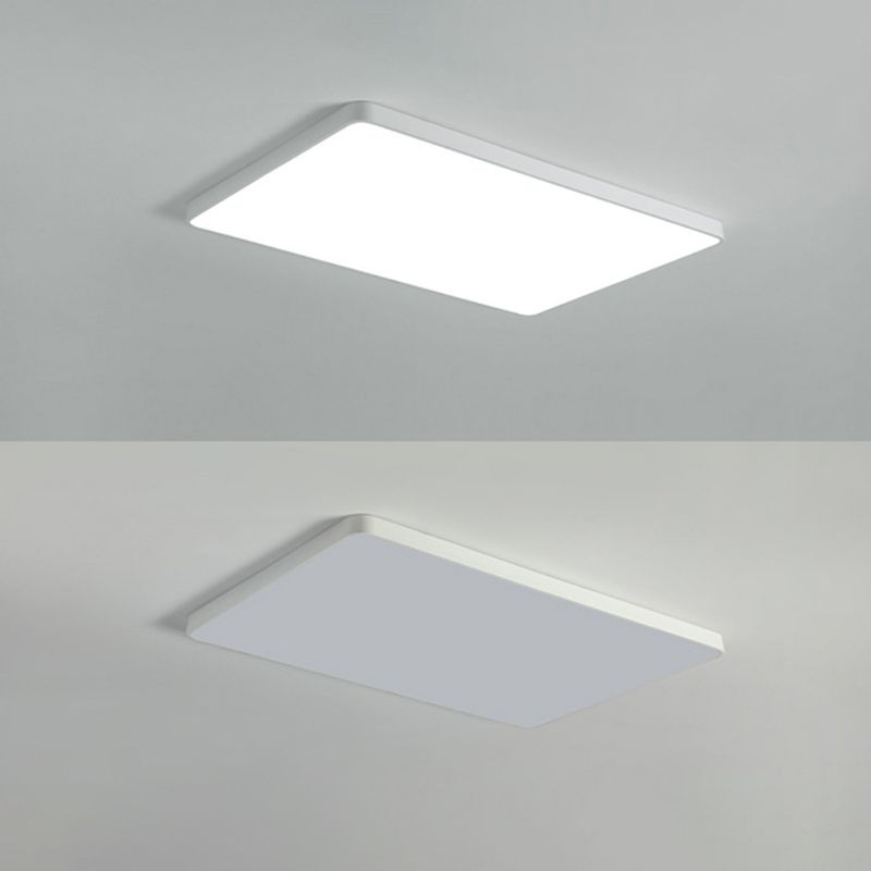 Geometrische Acryl-LED-Deckenleuchten im modernen Stil, 1-Licht-Unterputzlampen