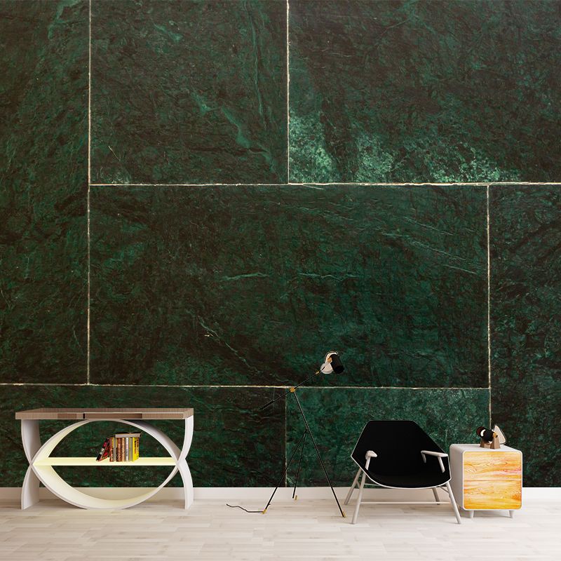 Marble Texture Mural Decorative Industrial Moisture Resistant for Living Room