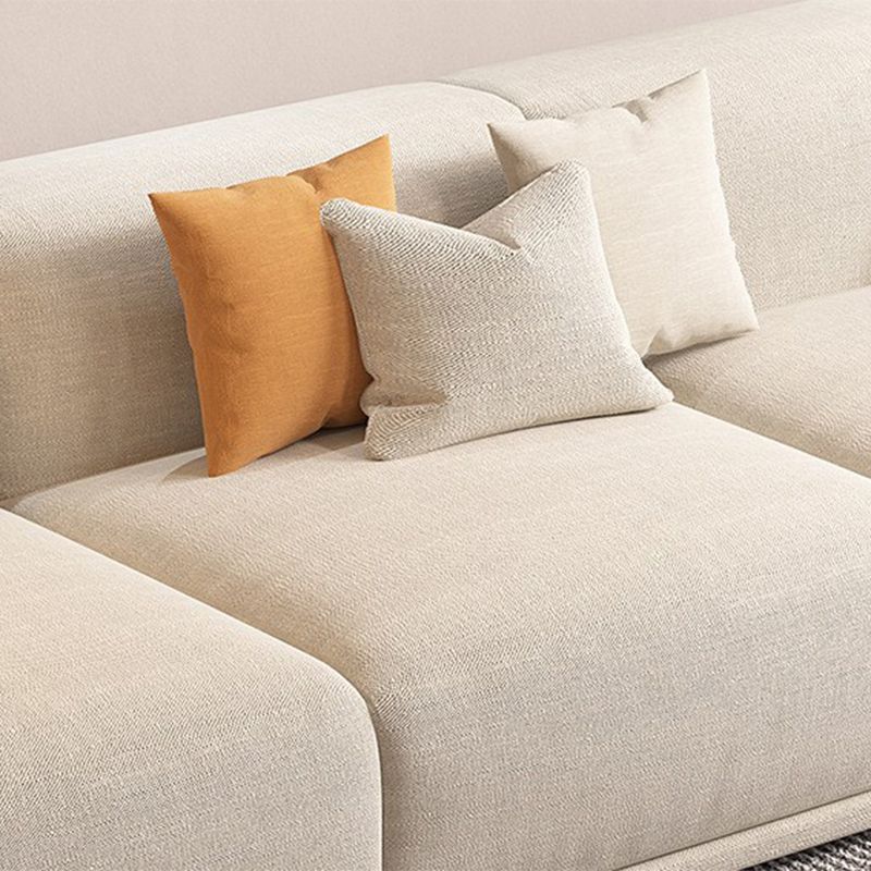 Scandinavian Tight Back Square Arm Sofa/Sectional with Stationary for Living Room