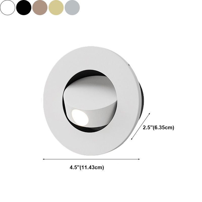 Forma geométrica Media de metal Medro Moder Modern Light Lighting de montaje de pared de luz