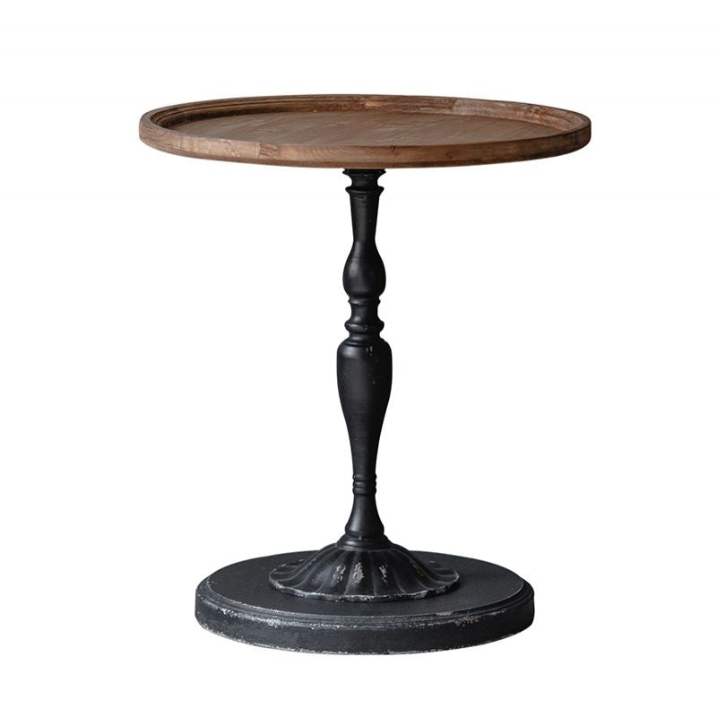 French Country Distressed Wood Coffee Table Set for Living Room
