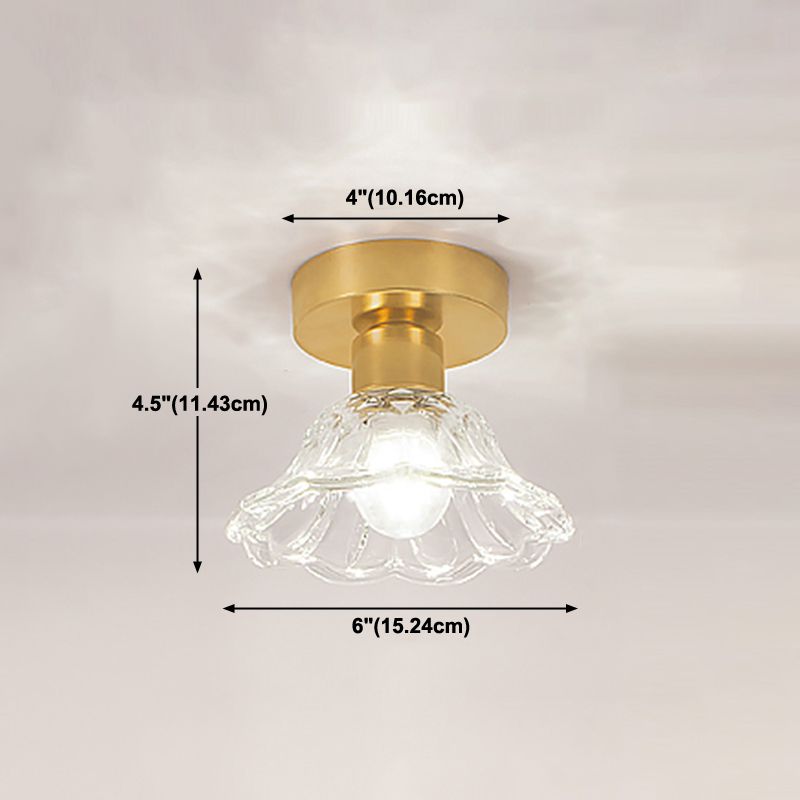 Contemporáneo de lámparas de lámpara de descarga múltiples 1 luces de montaje de luz de luz en oro