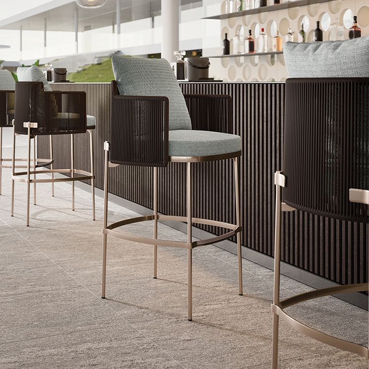 Boho Outdoor Dining Table Set 1/6/9 Pcs Rectangular Wood Dining Set