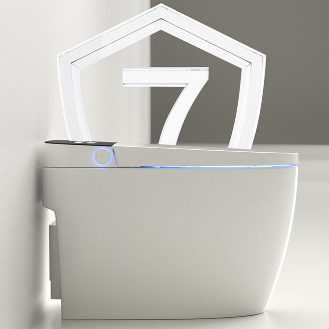 Modern Porcelain Toilet Bowl Floor Mounted All-In-One Urine Toilet