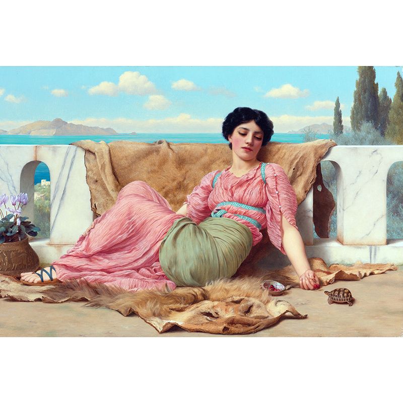 Classic Illustration Art Wall Mural Stain Resistant Oil Painting Home Wall Mural