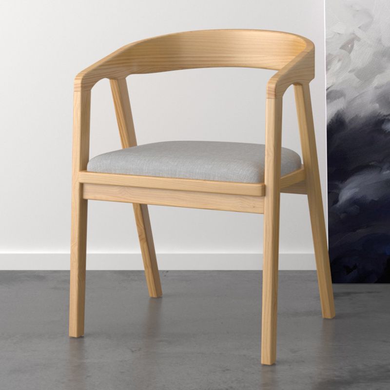 Solid Wood Furniture 1/4 Pieces Standard Height Dining Room Table Set