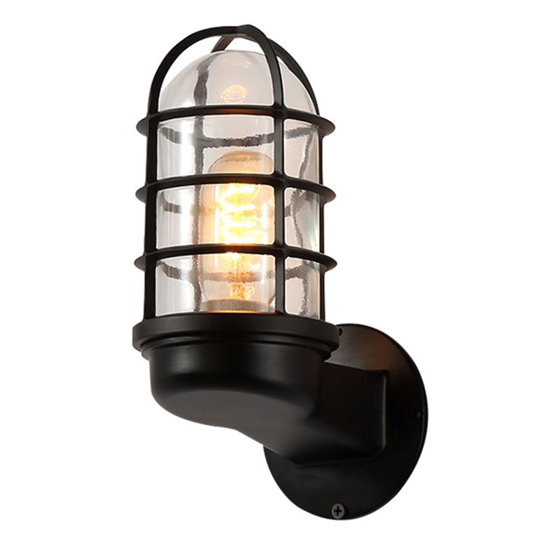 Schmiedeeisenwandlampe Lampenleuchte industrielle Outdoor -Zylinderleuchte Leuchte