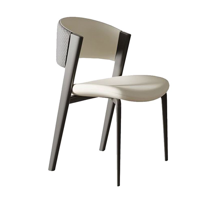 Glam Dining Table Set with Chrome Metal Base 1/4/5/7 Pieces White Dinette Set for Home