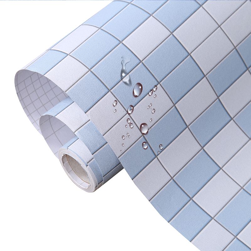 Colorful Mosaic Peel & Stick Tile Water-resistant Shower Wallpaper