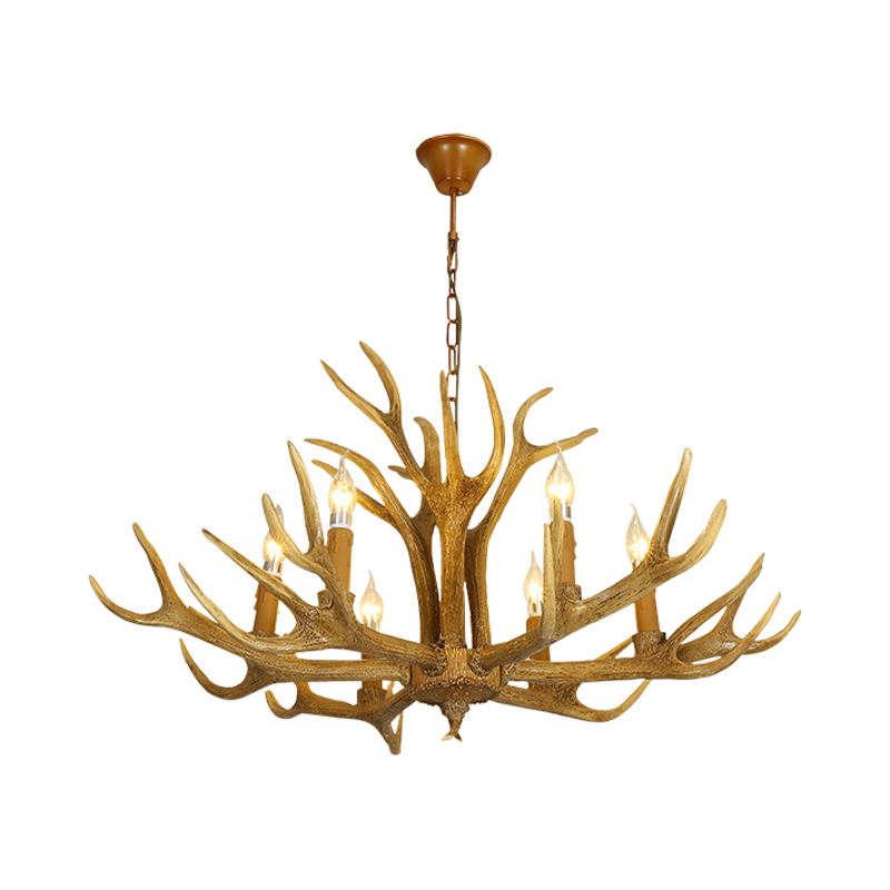 Lampe à lustre en résine 6/8
