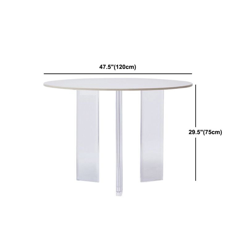 Contemporary Dining Room Set 1/2/3 Pcs Sintered Stone Top Table with Chairs