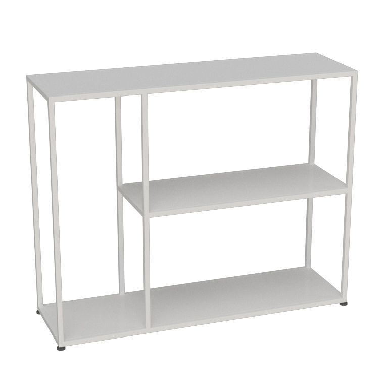 9.84" W Modern Console Accent Table Antique Finish Console Sofa Table in Metal