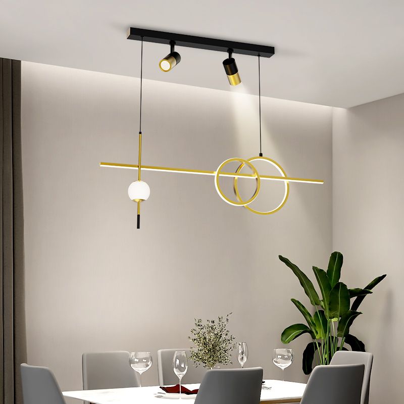 Linear Pendant Lighting Island Light Fixture Modern Kitchen Pendant Light