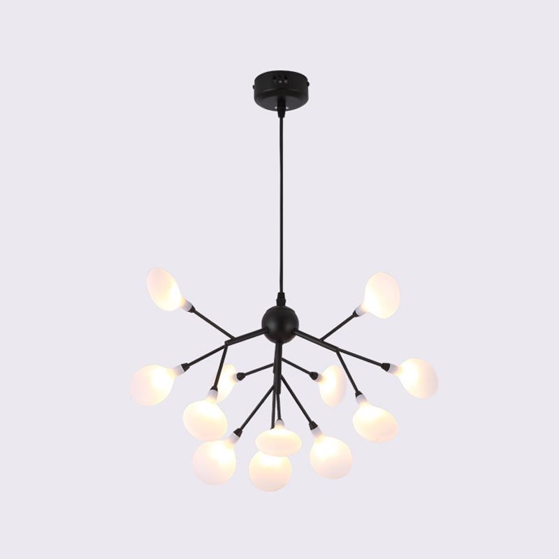 Firefly Chandelier Light Fixture Minimalist LED Acrylic Suspension Lighting for Clothing Shop