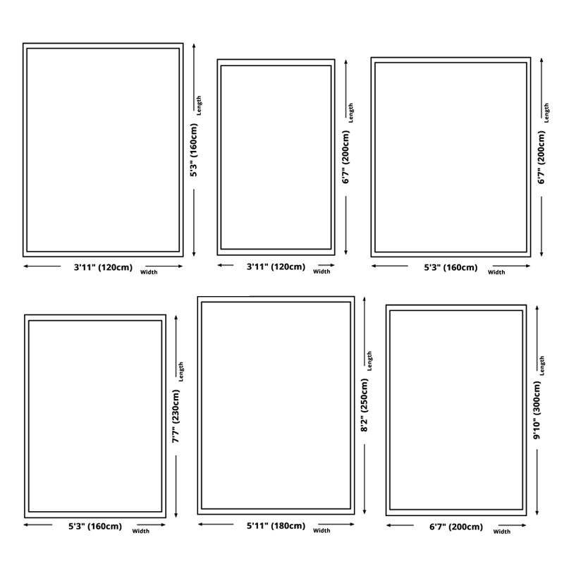 Modern Triangle Pattern Carpet Polyester Area Rug Pet Friendly Indoor Carpet for Home Decoration