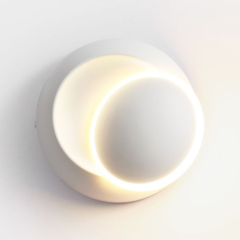 LED Sconce Light Fixture Rotatable Simplicity Flush Mount Wall Sconce for Bedroom