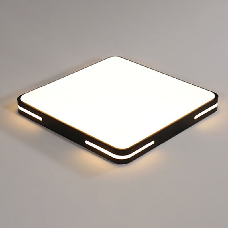 Modern Minimalist Style Flush Mount Light Fixture Acrylic Flush Mount Light for Living Room