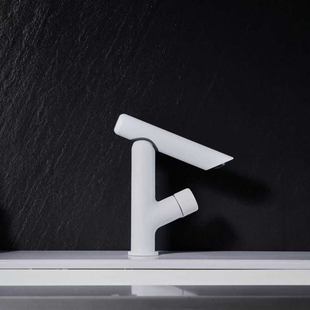 Modern Vessel Sink Bathroom Faucet Metal Knob Handle Vessel Faucet