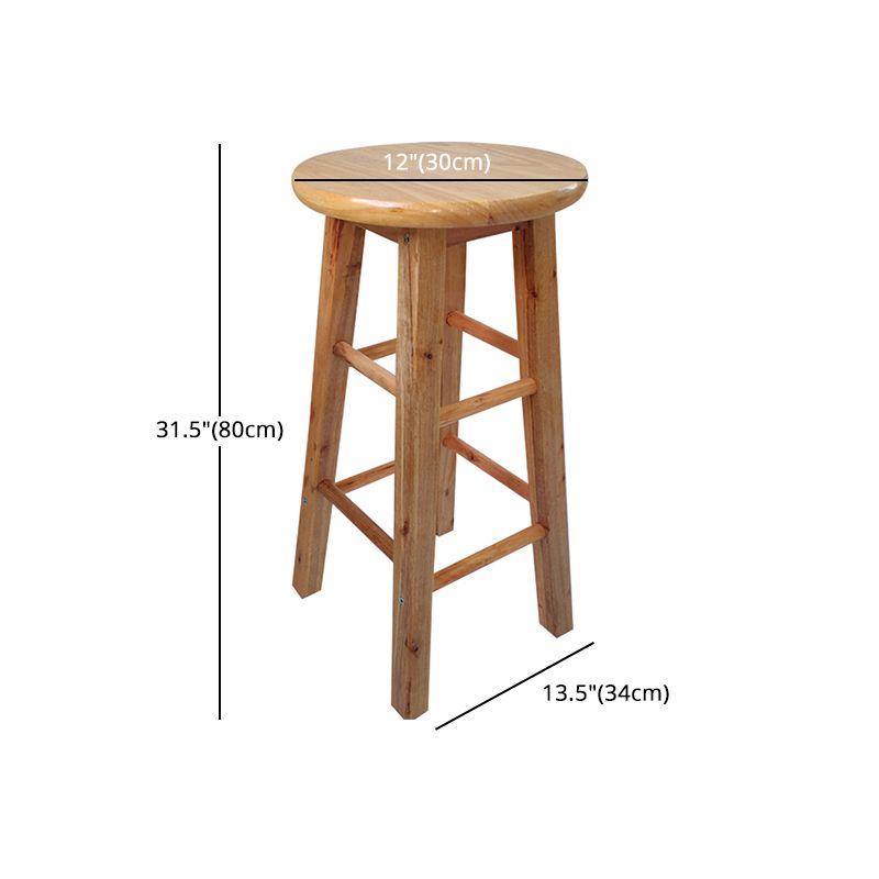 Moderno sin brazo Taburete sin espalda Tabres de madera con pedal con pedal