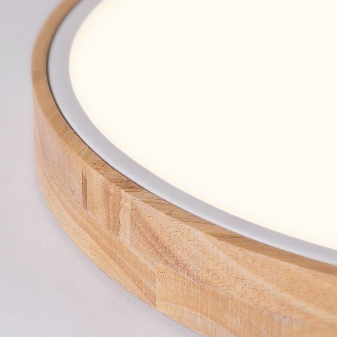 Runde Unterputzleuchten, moderne, schlichte Acryl-Deckenleuchte für Schlafzimmer